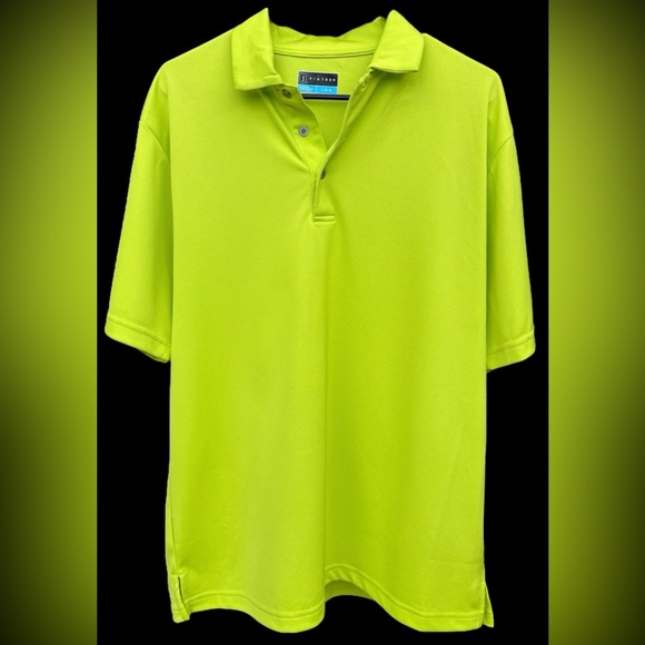 PGA Tour Other - PGA Tour Green Polo Golf Shirt Vibrant Classic Design